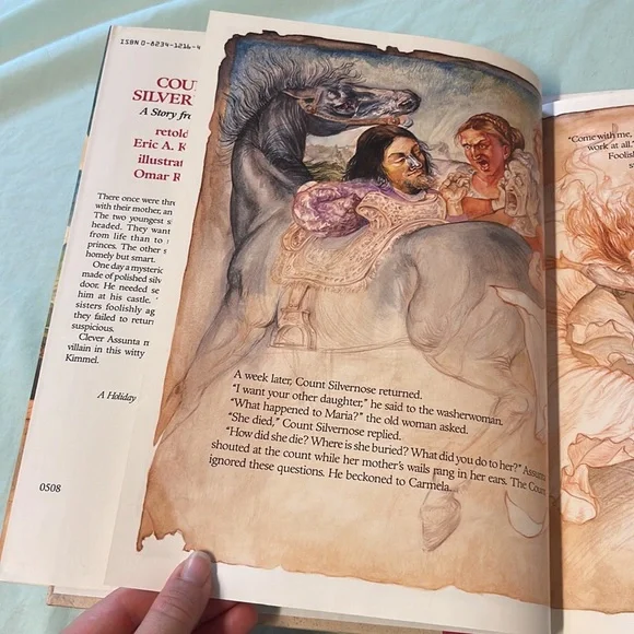 Vintage 1996 Count Silvernose hardcover book - Picture 10 of 11